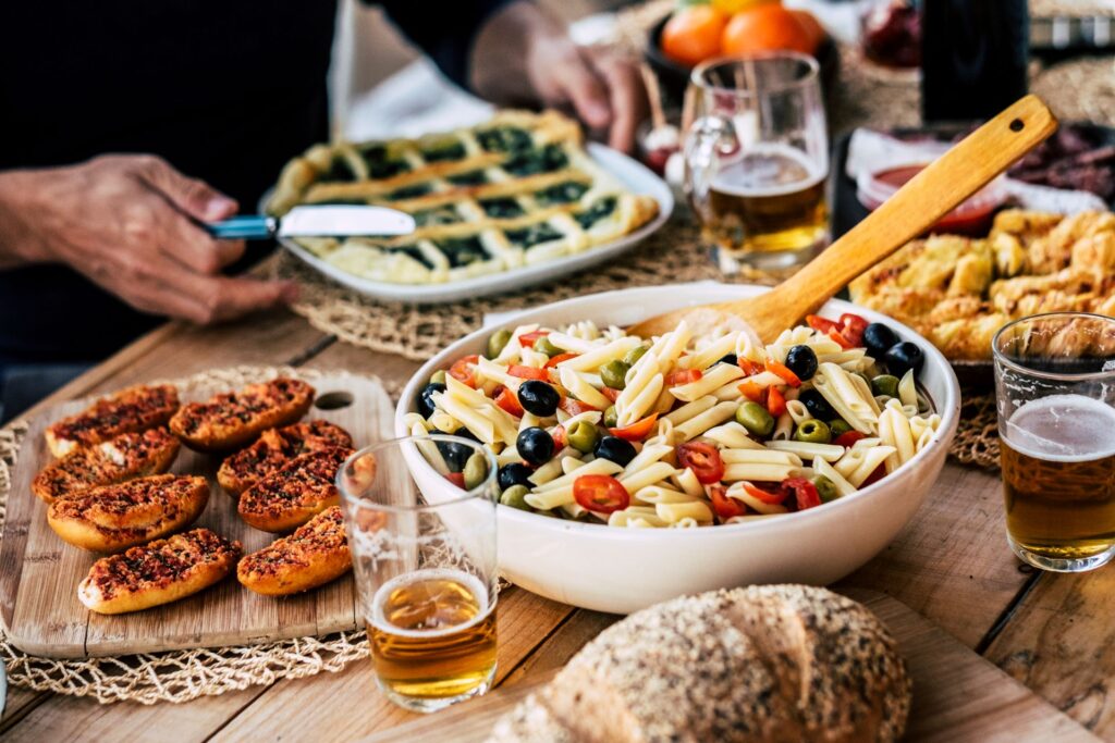 buffet cuisine italienne